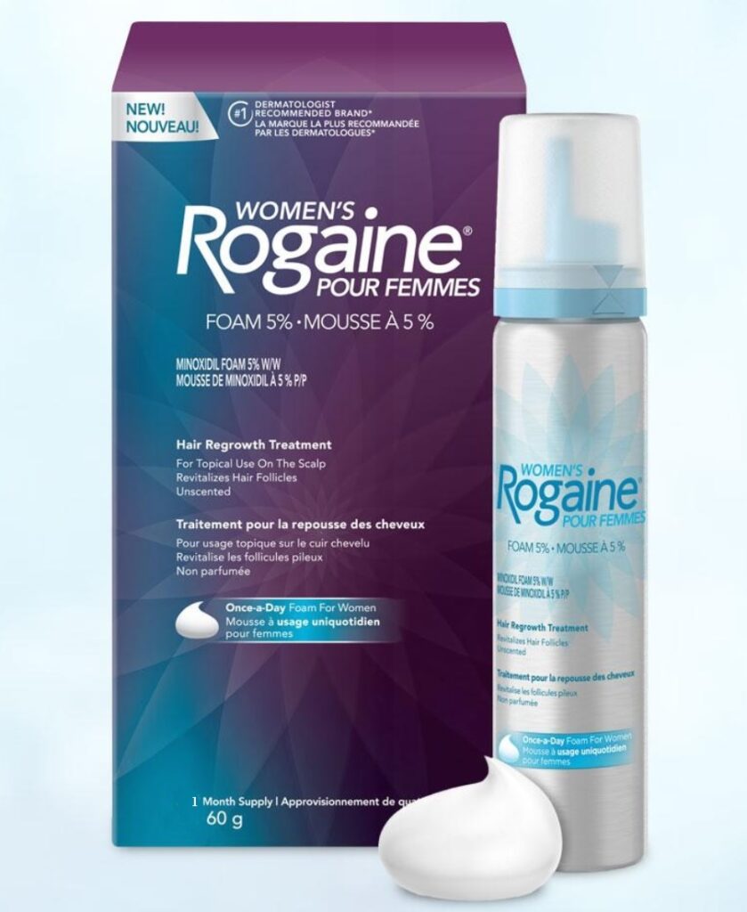 one month rogaine women